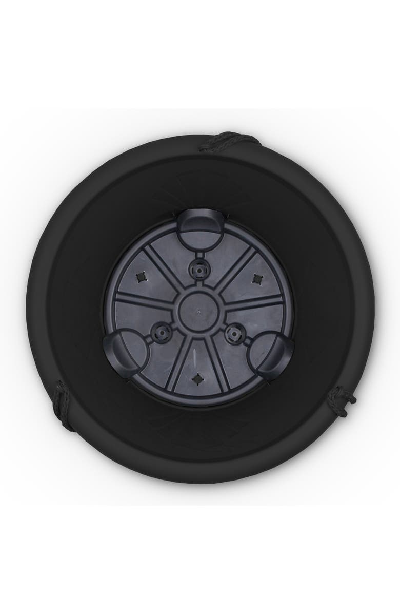 Bloem 13 Inch Lucca Self Watering Hanging Basket, Black, Alternate, color, Black