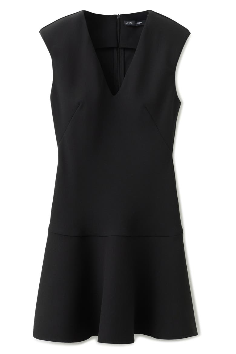 Landis Minidress, Alternate, color, BLACK