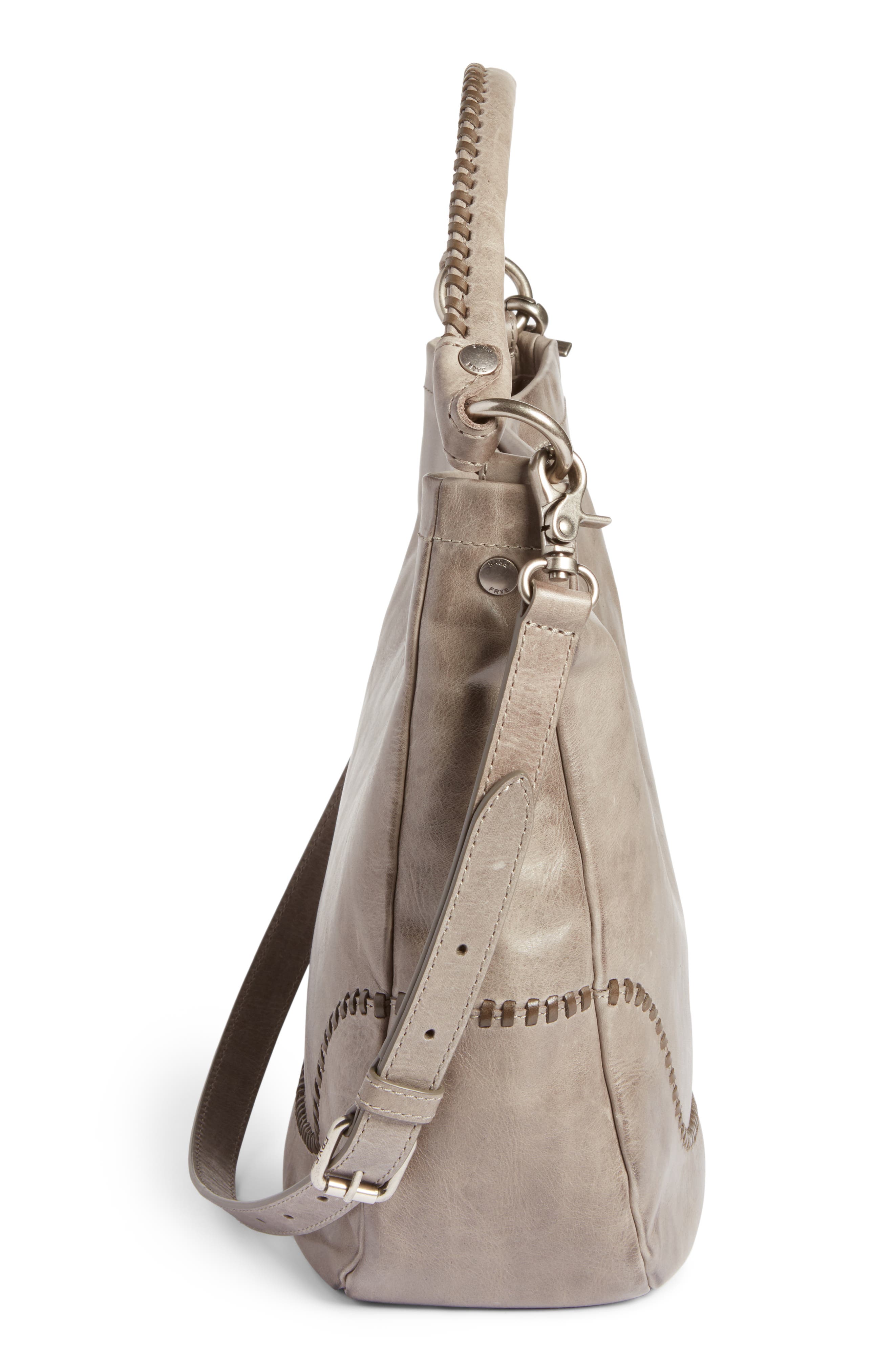 Frye Melissa Whipstitch Leather Hobo, Alternate, color, 