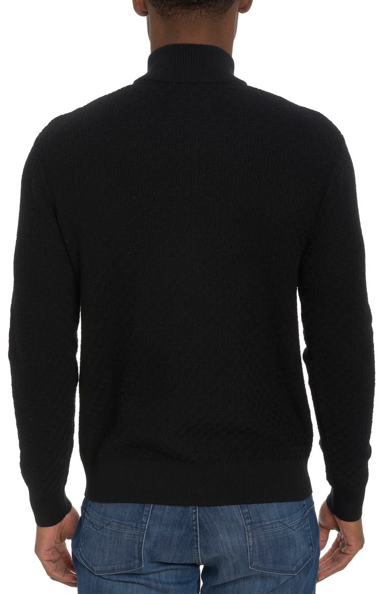 Robert Graham Reisman Quarter Zip Sweater, Alternate, color, 