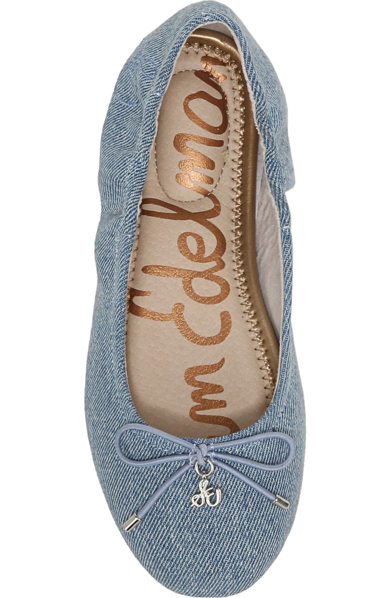 Sam Edelman Felicia Ballet Flat, Alternate, color, Montrose Blue
