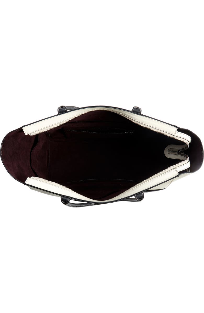 Métier London Small Incognito Cabas Leather Tote, Alternate, color,
