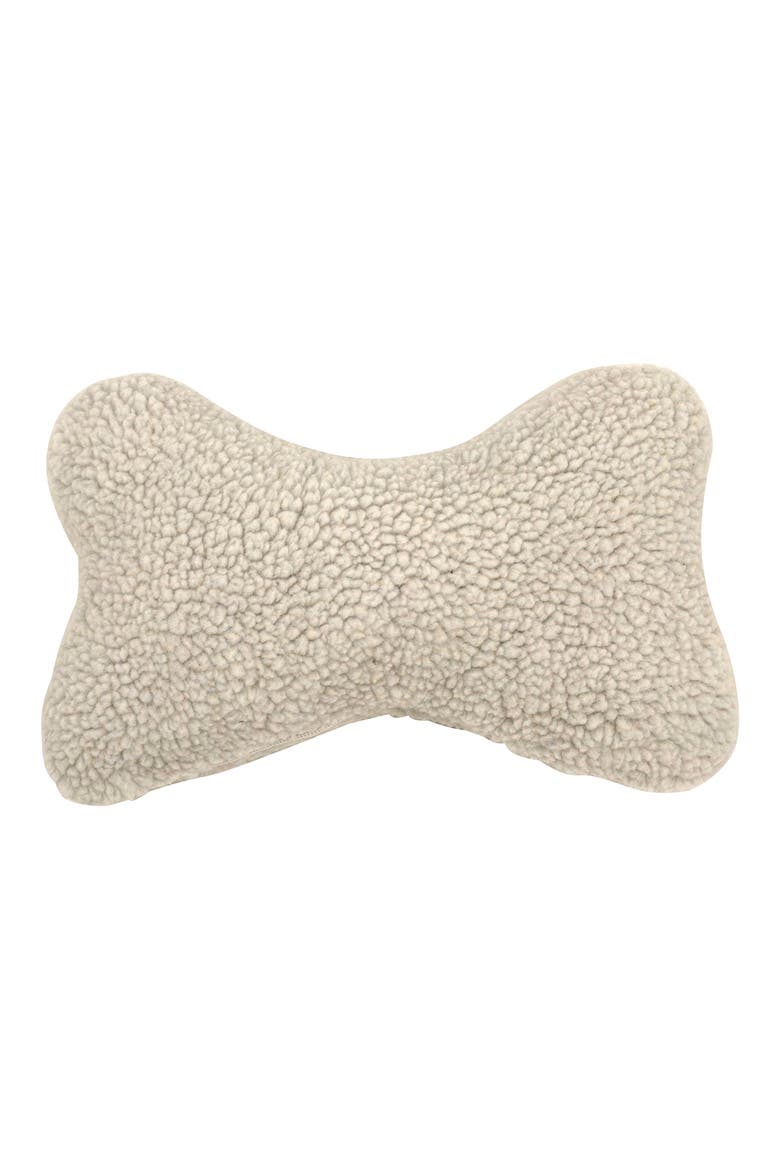 Sherpa Bone Pet Pillow, Alternate, color, NATURAL