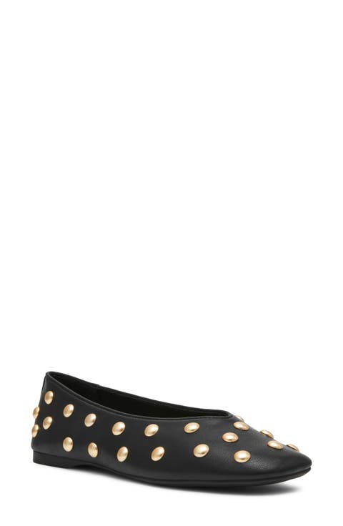 Karma Studded Flat