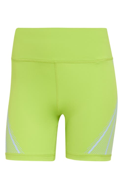 Adidas By Stella Mccartney Heat.rdy Running Shorts In Green