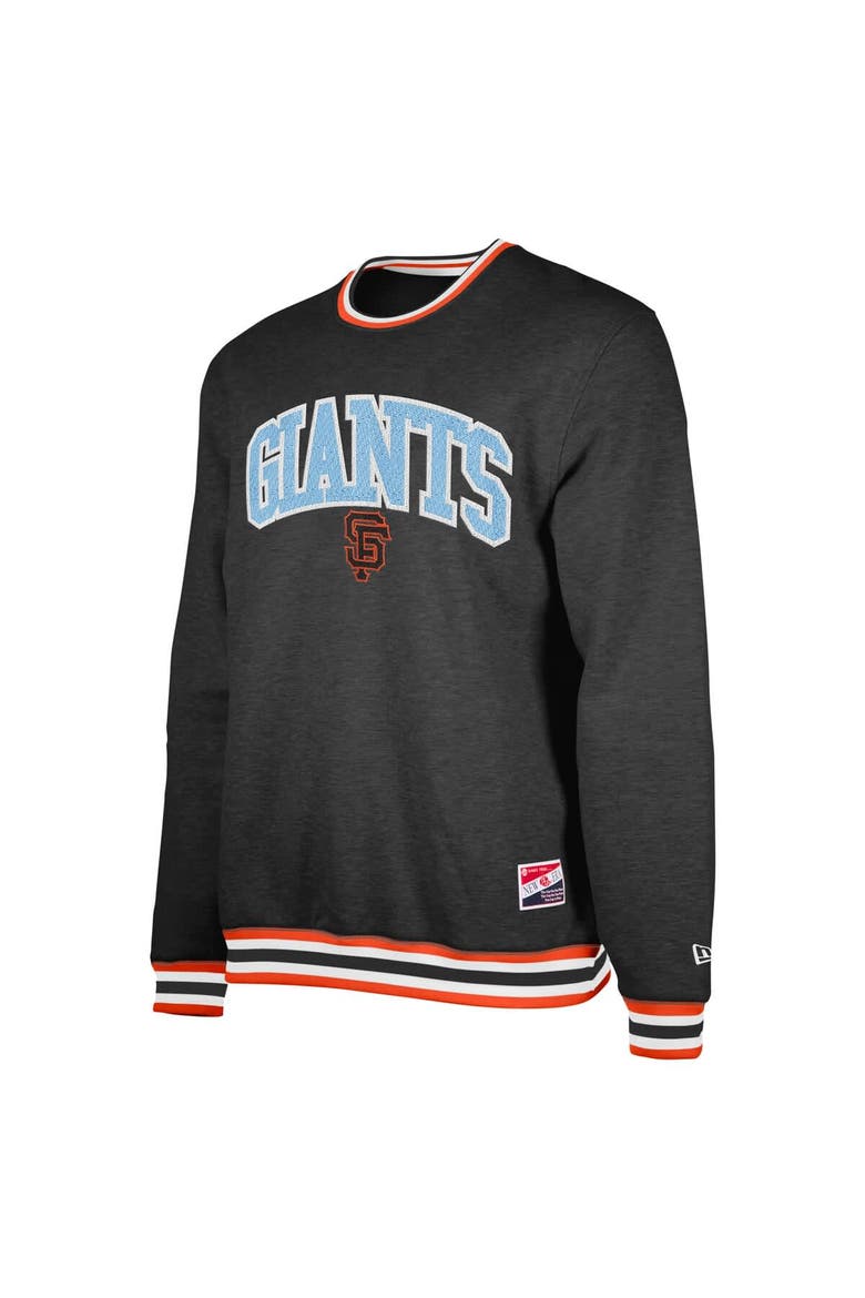Men's New Era Black San Francisco Giants Father's Day Pullover Sweatshirt, Alternate, color, Black