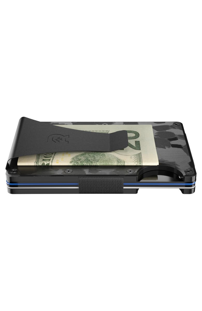the Ridge Carbon Fiber RFID Money Clip Card Case, Alternate, color,
