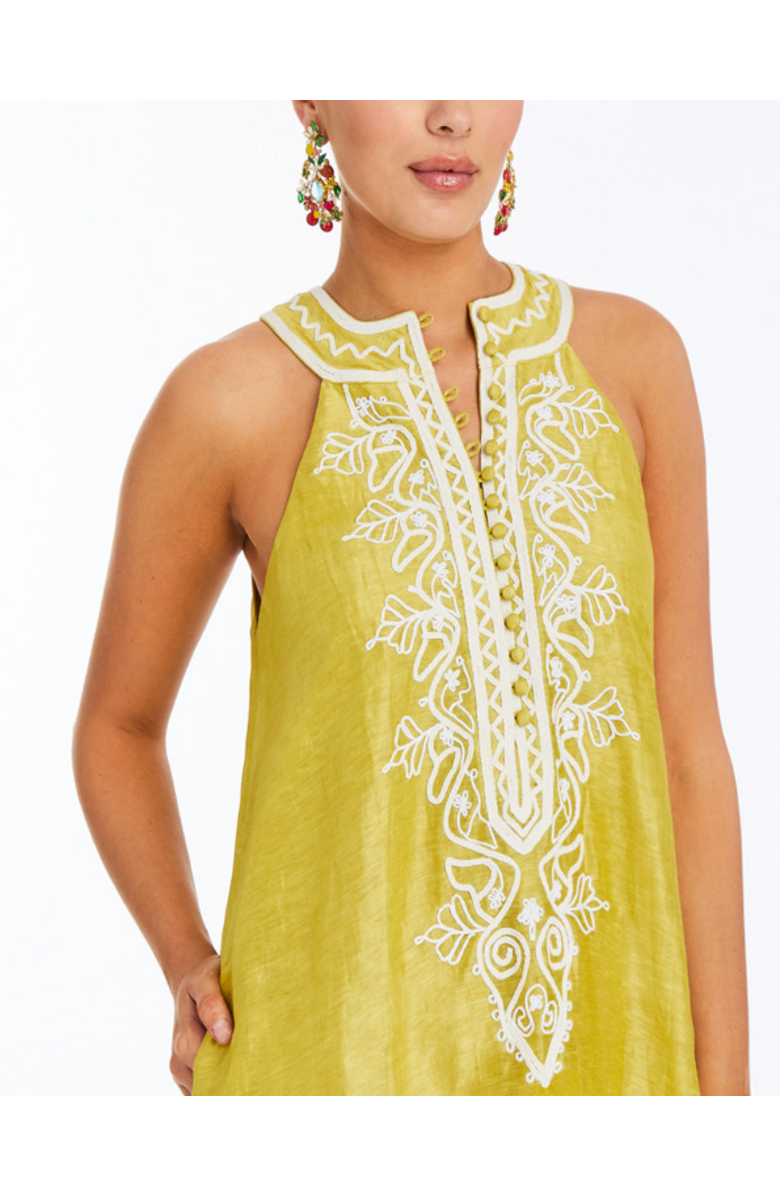 Mestiza New York Merida Barong Gown, Alternate, color, Yellow