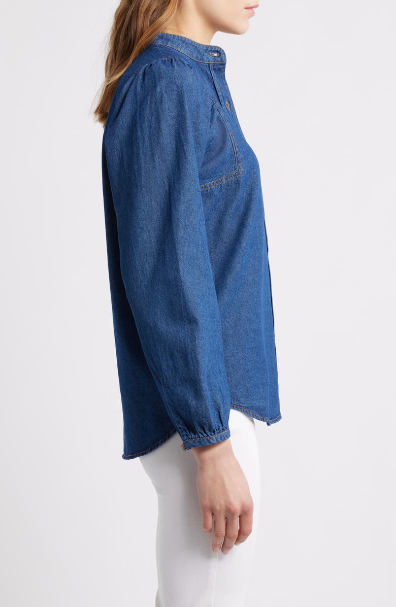 Anne Klein LS BUTTON UP SHIRT W/ GA, Alternate, color, 