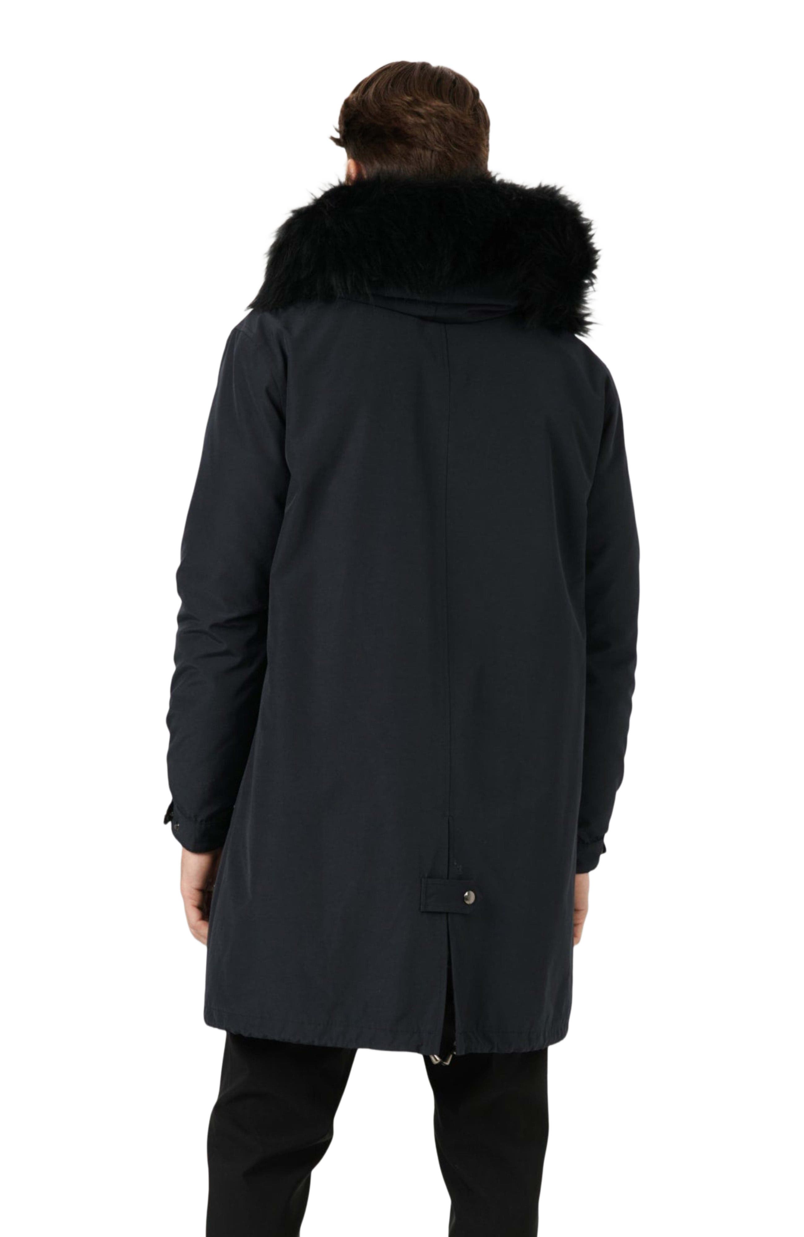 Parka With Genuine Shearling Trim - image 4