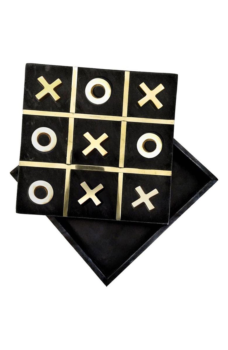 A & B Home Marble Tic-Tac-Toe Game, Main, color, 