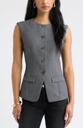 Open Edit Icon Twill Crewneck Vest