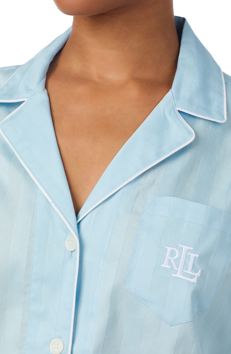 Lauren Ralph Lauren Print Cotton Pajamas, Alternate, color, 