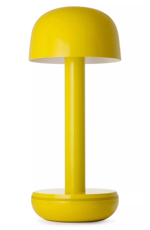 Ameico Humble Two Cordless Led Lamp In Yellow