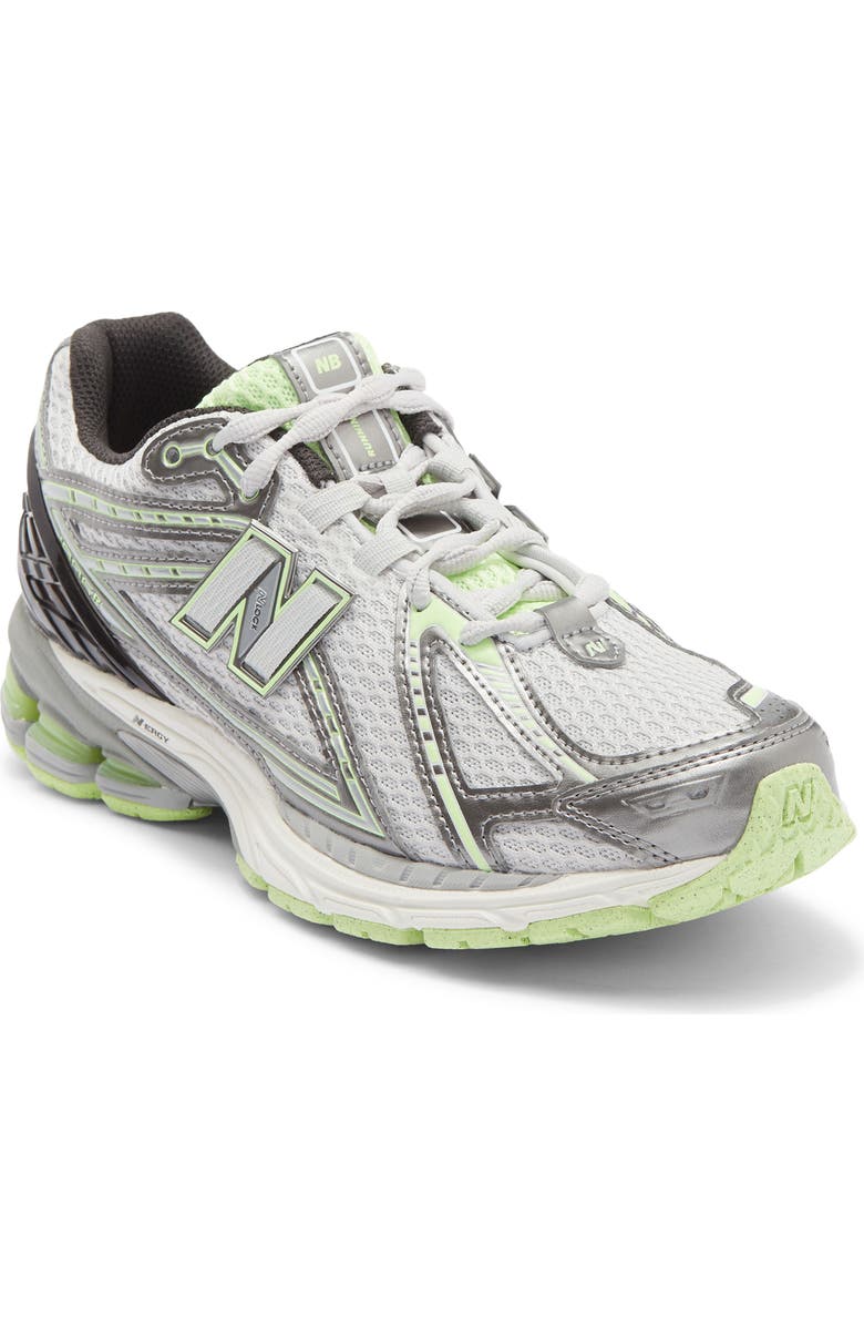 New Balance 1906R Running Shoe, Main, color, Silver Metallic/ Mint Flash