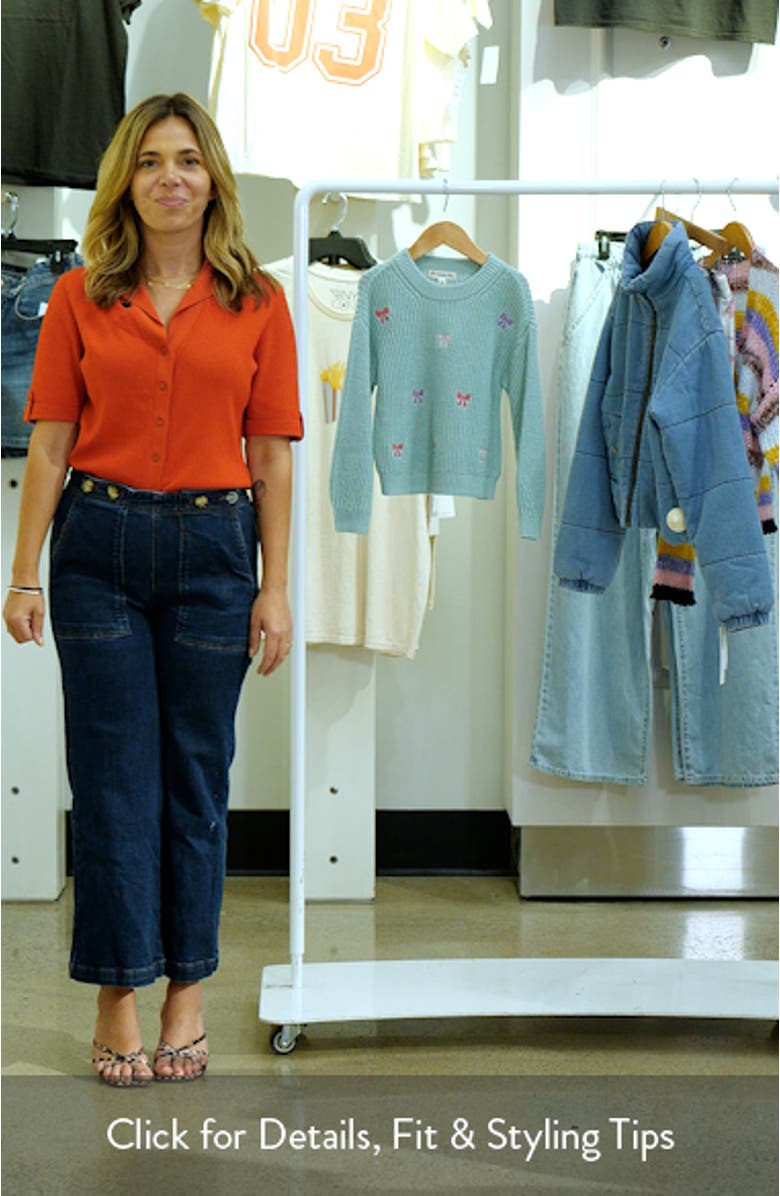 Kids
Embroidered Crewneck Sweater, sales video thumbnail