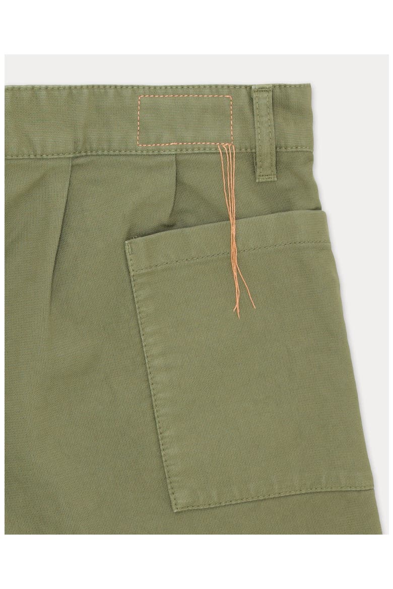Colonel Cotton Bermuda shorts, Alternate, color, Olive Green
