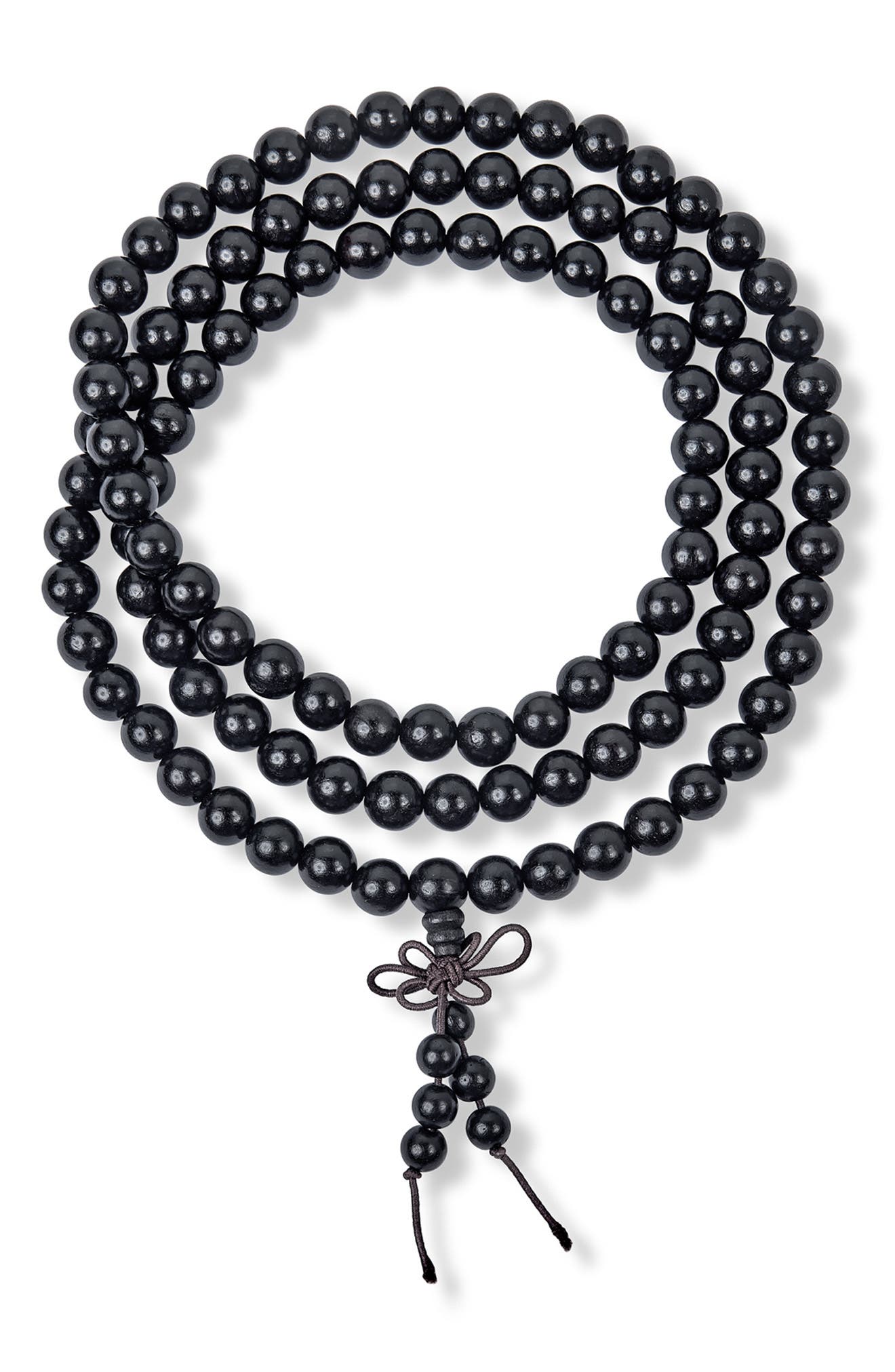 BLING JEWELRY Set of 3 Onyx Bead Stretch Bracelets