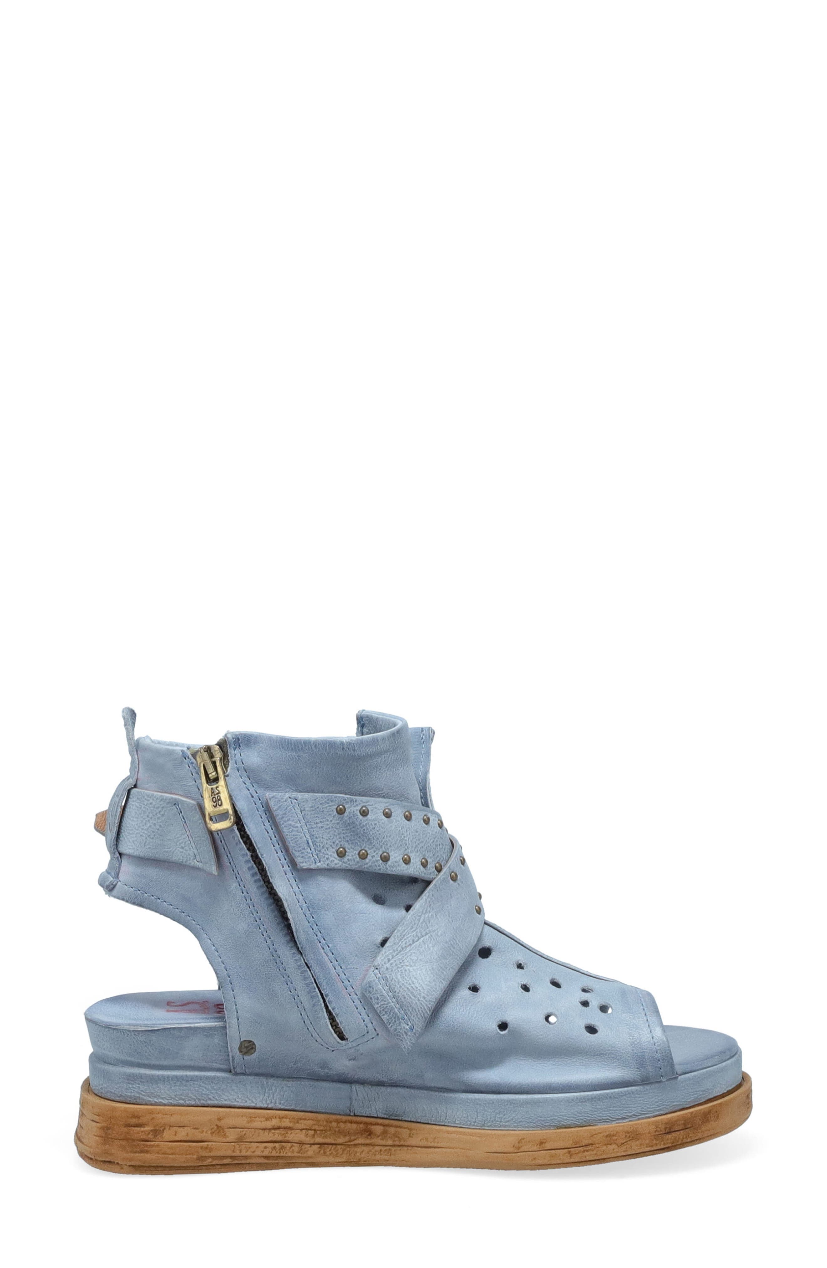 Lorrie Open Toe Bootie, Alternate, color, SKY