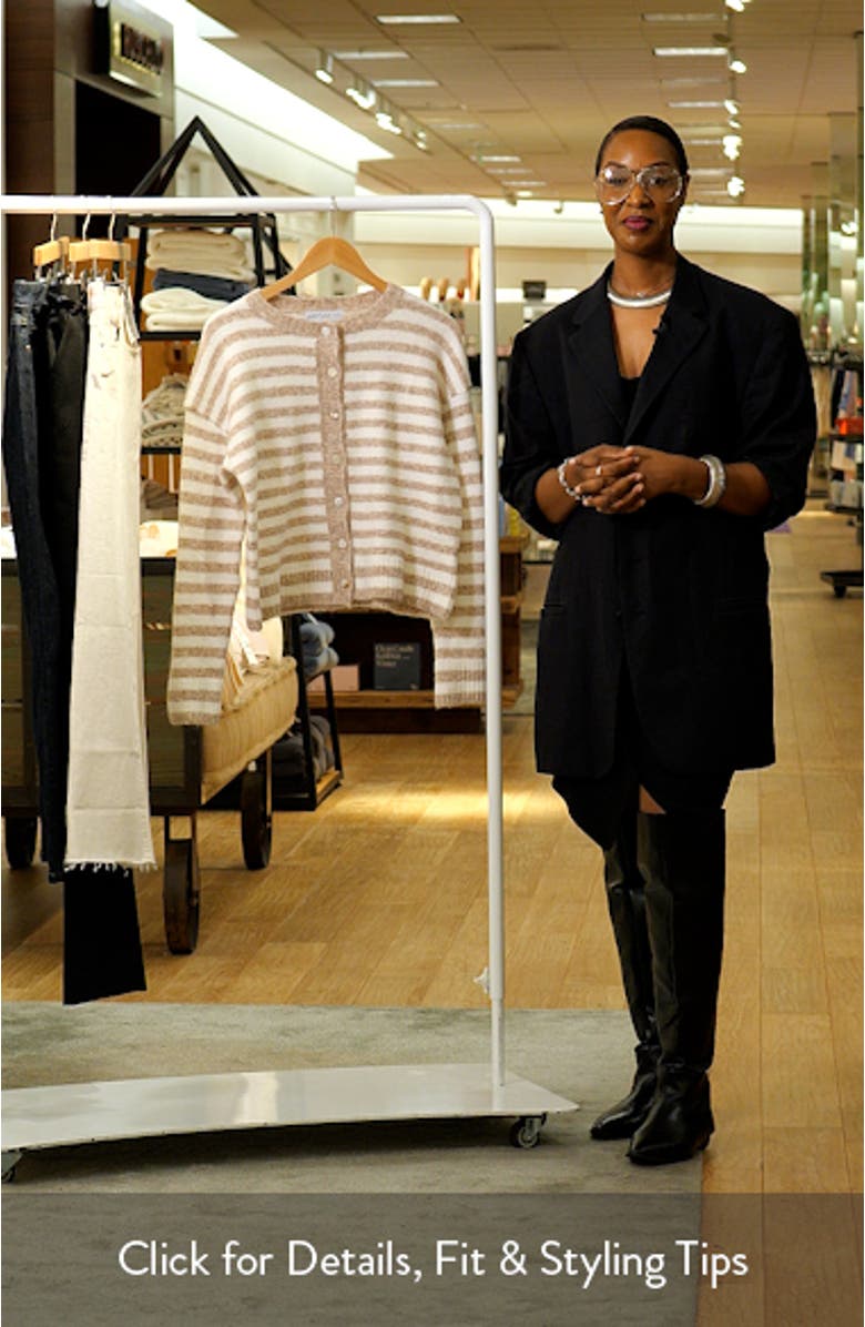 Dean Stripe Cardigan, sales video thumbnail