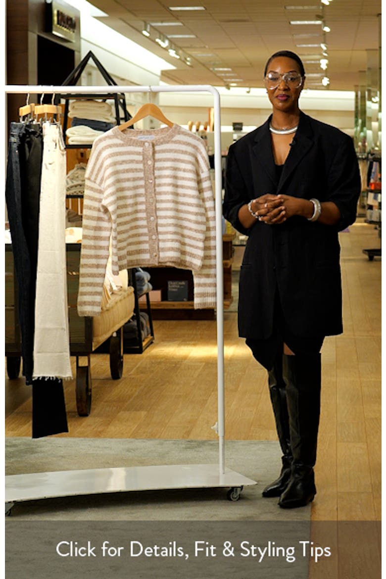 Dean Stripe Cardigan video