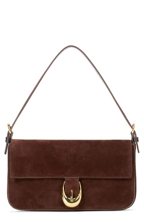 【minav】Margaret Suede Crossbag_Brown MUSINSA | MINAV Margaret Suede Crossbody Bag [Brown]