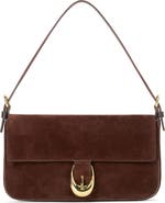 STAUD Harlow Suede Shoulder Bag
