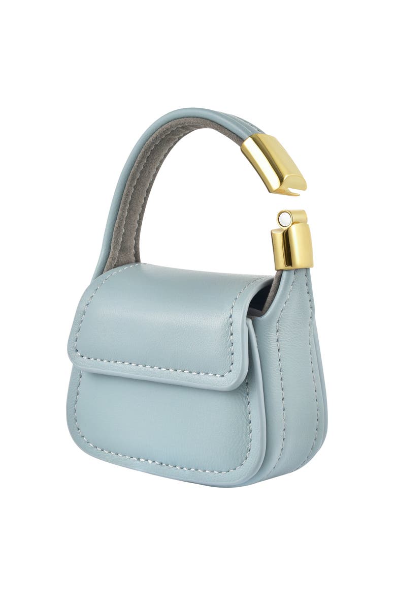 Mini Purse Charm for AirPods® & Wired Headphones, Alternate, color, blue