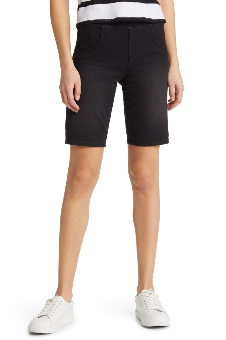 Game Changing Bermuda Shorts, Main, color, BLACK