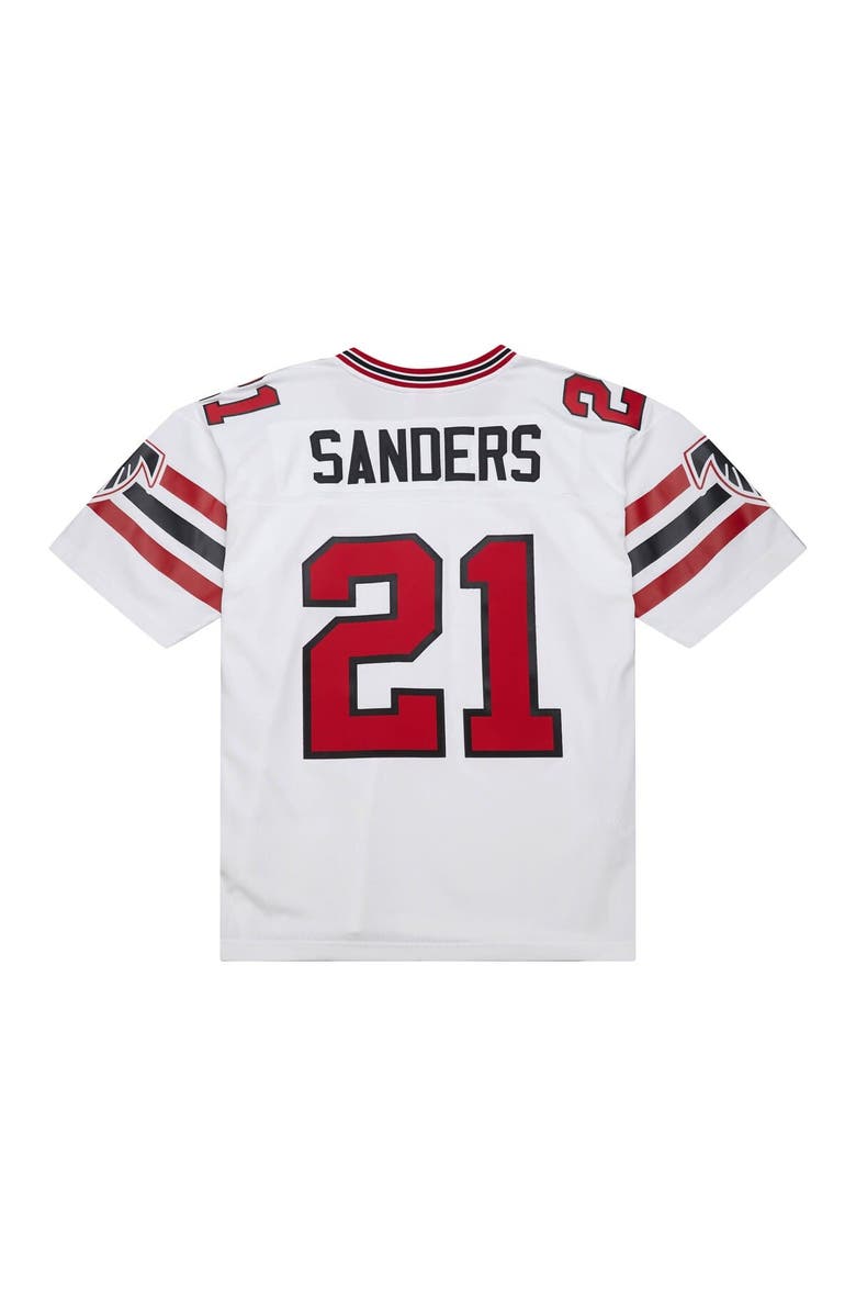Mitchell & Ness Men's Mitchell & Ness Deion Sanders White Atlanta Falcons 1989 Legacy Replica Jersey, Alternate, color, White