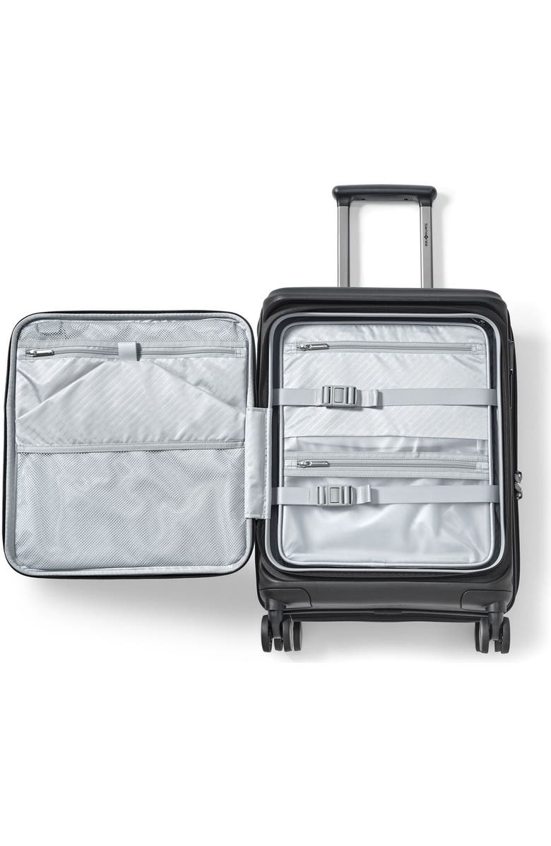 Samsonite Paralux Global Carry-On Spinner, Alternate, color, Black