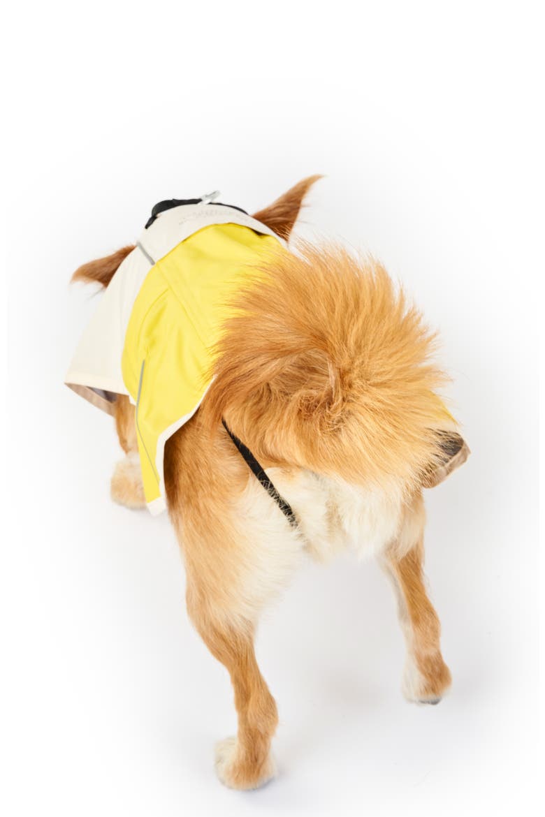 Venture Pet Rain Jacket, Alternate, color, YELLOW