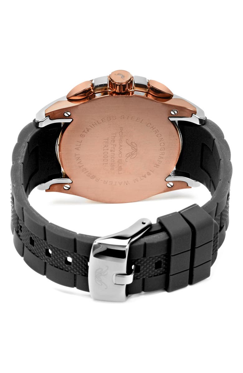 PORSAMO BLEU Men's Francoise Chronograph Sport Watch, 47mm, Alternate, color, 