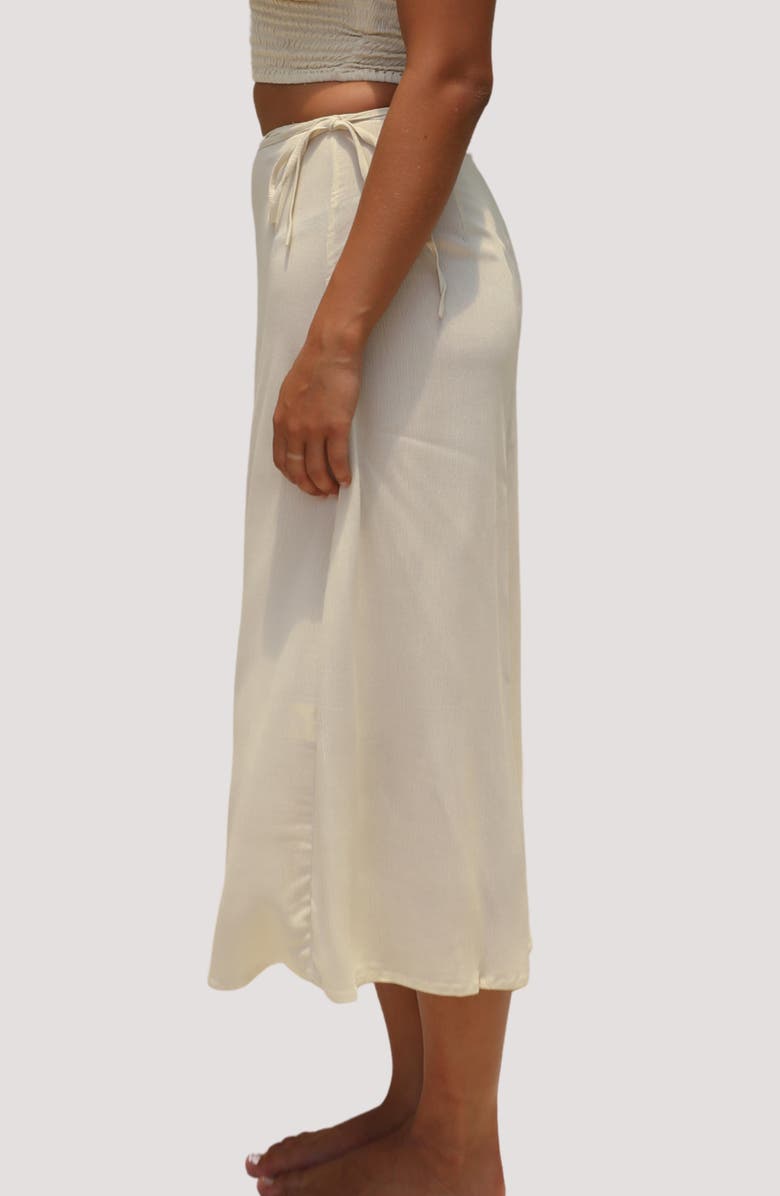 Stone Fox Swim Holiday Midi Skirt, Alternate, color, Summer Sand