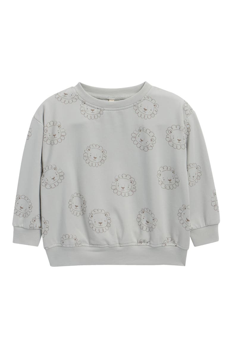 Lions Relaxed Fit Stretch Organic Cotton Sweatshirt, Main, color, SKY