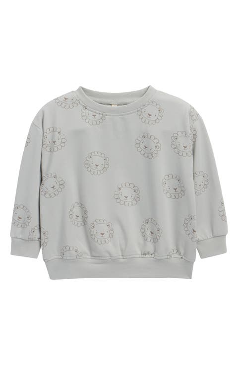 Lions Relaxed Fit Stretch Organic Cotton Sweatshirt (Baby)