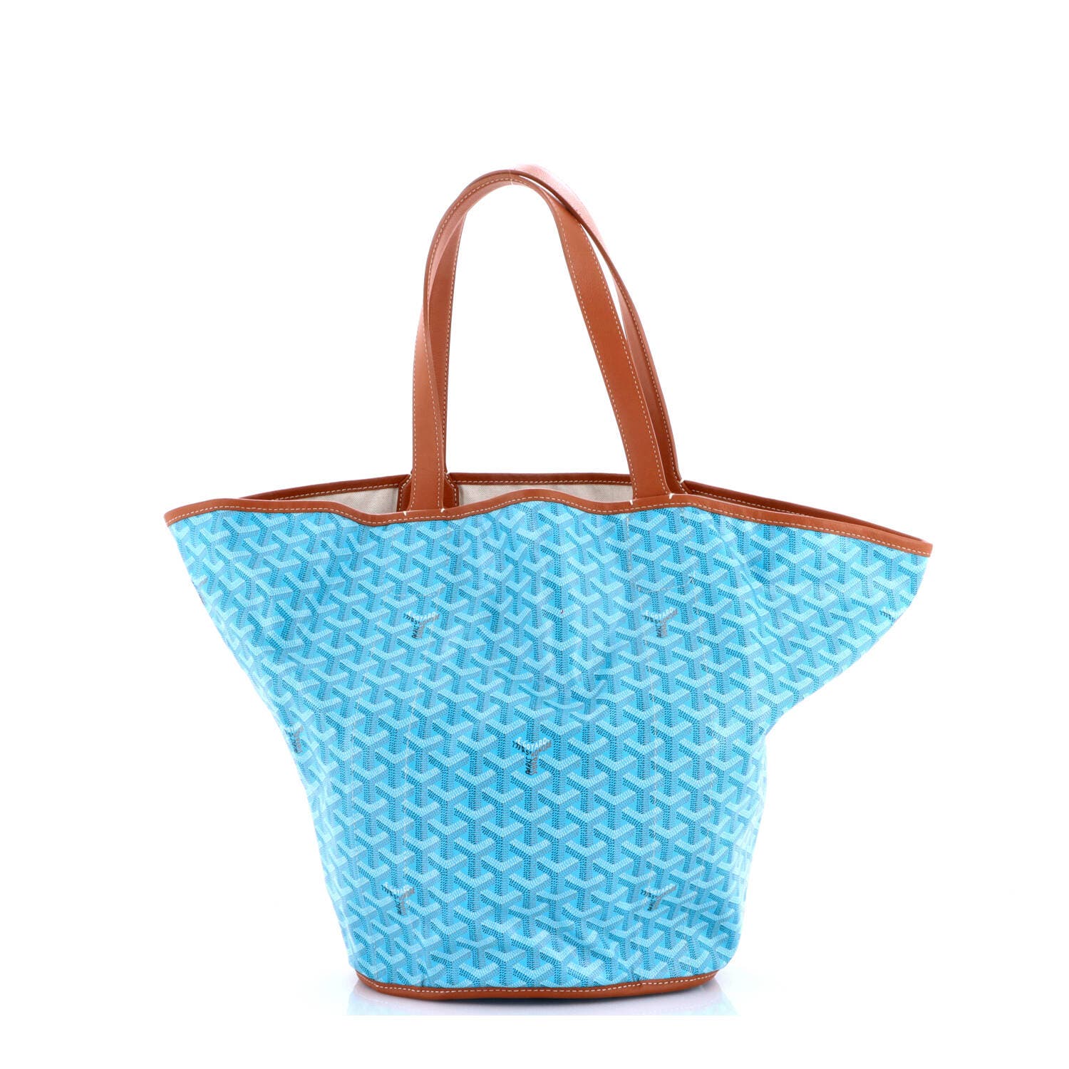 Belharra Reversible Tote Coated Canvas, Alternate, color, Blue