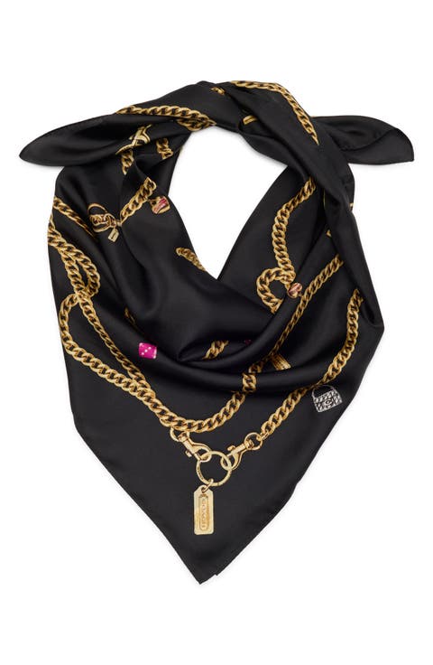 Charms Silk Scarf