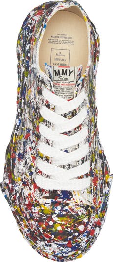 Peterson23 OG Sole Sputtering Paint Canvas Sneaker