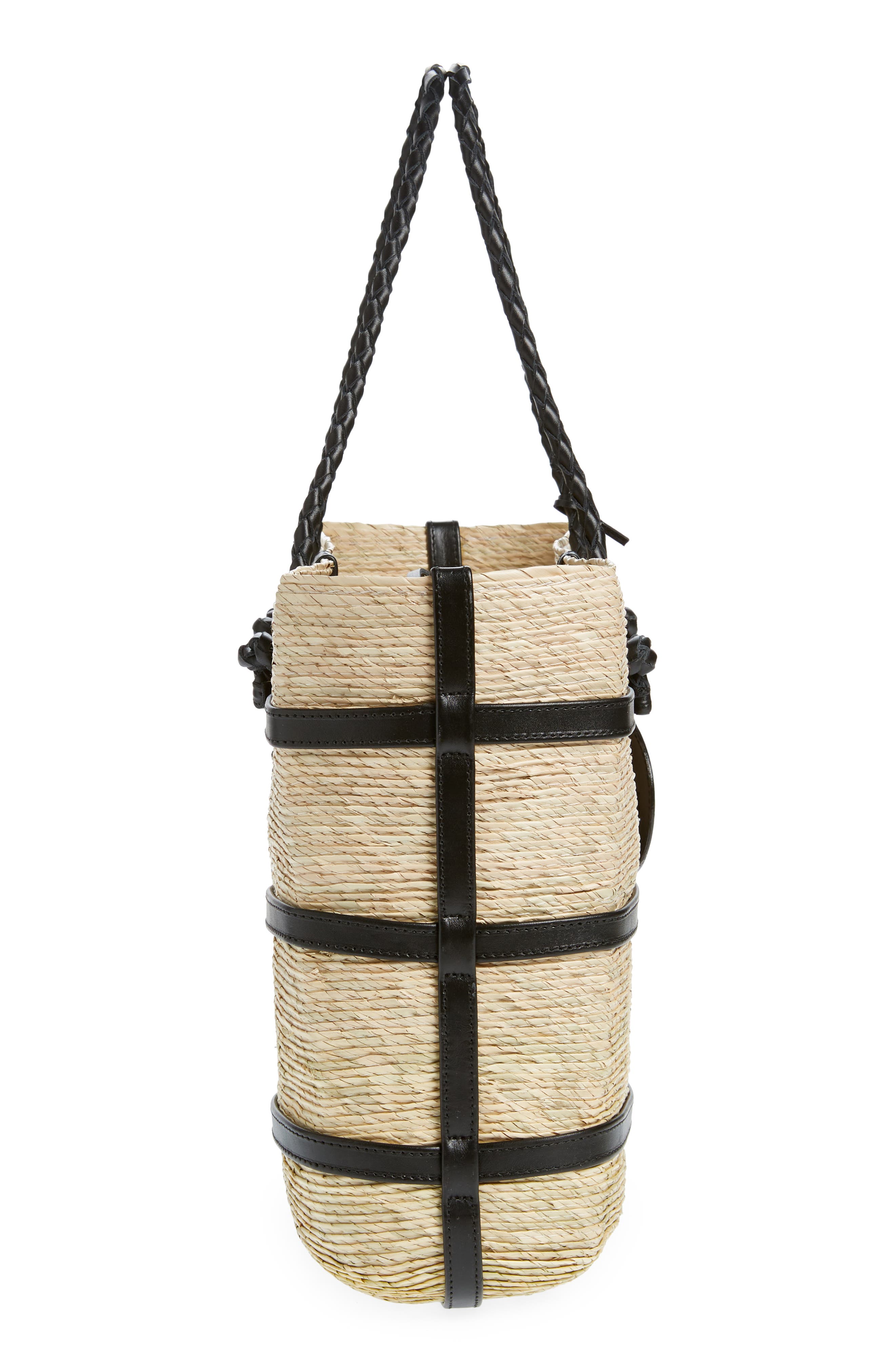 Altuzarra Large Watermill East/West Straw Tote, Alternate, color, 