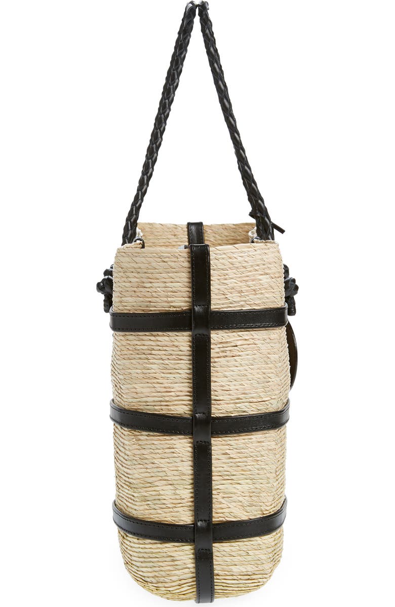 Altuzarra Large Watermill East/West Straw Tote, Alternate, color,