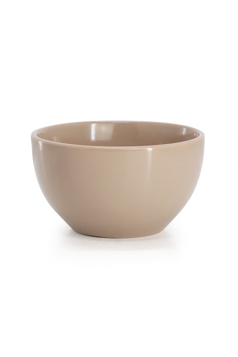 Everyday Plus 12 Piece Stoneware Dinnerware Set, Alternate, color, Brown