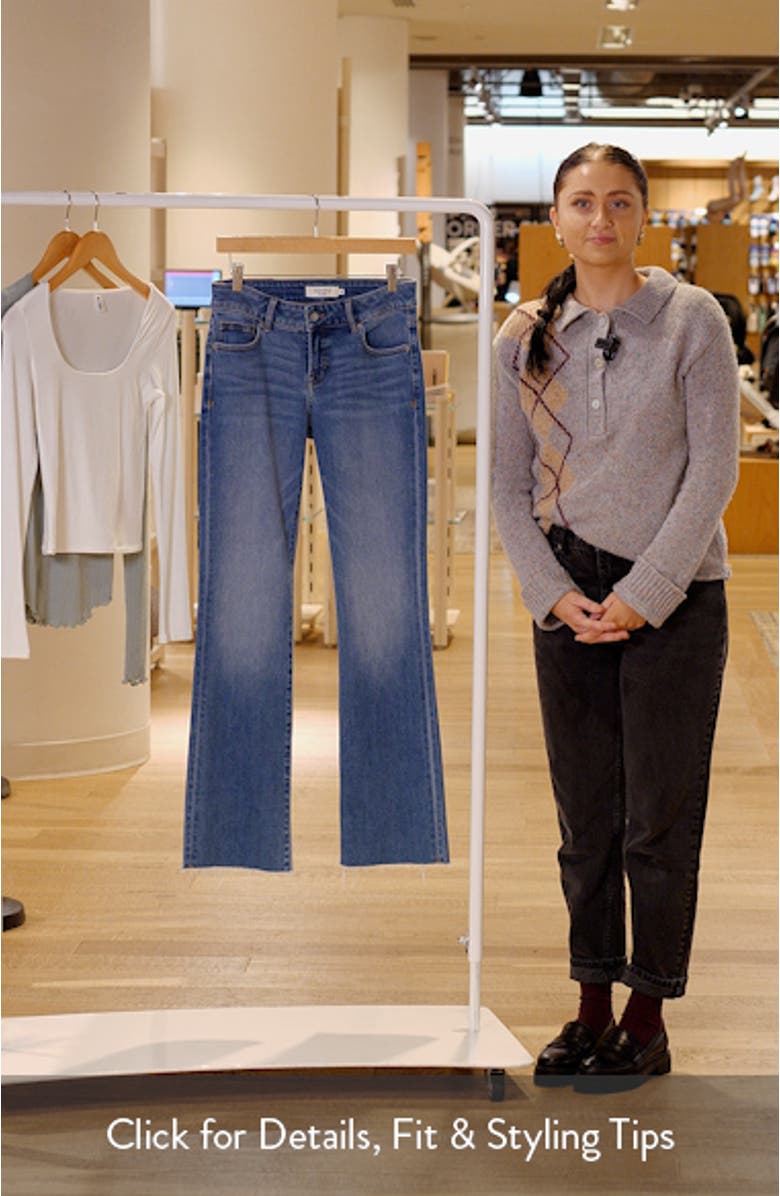 Low Rise Bootcut Jeans, sales video thumbnail