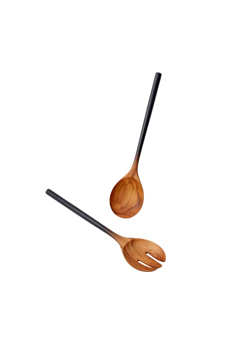 Teak Ombre Serving Set, Main, color, Teak