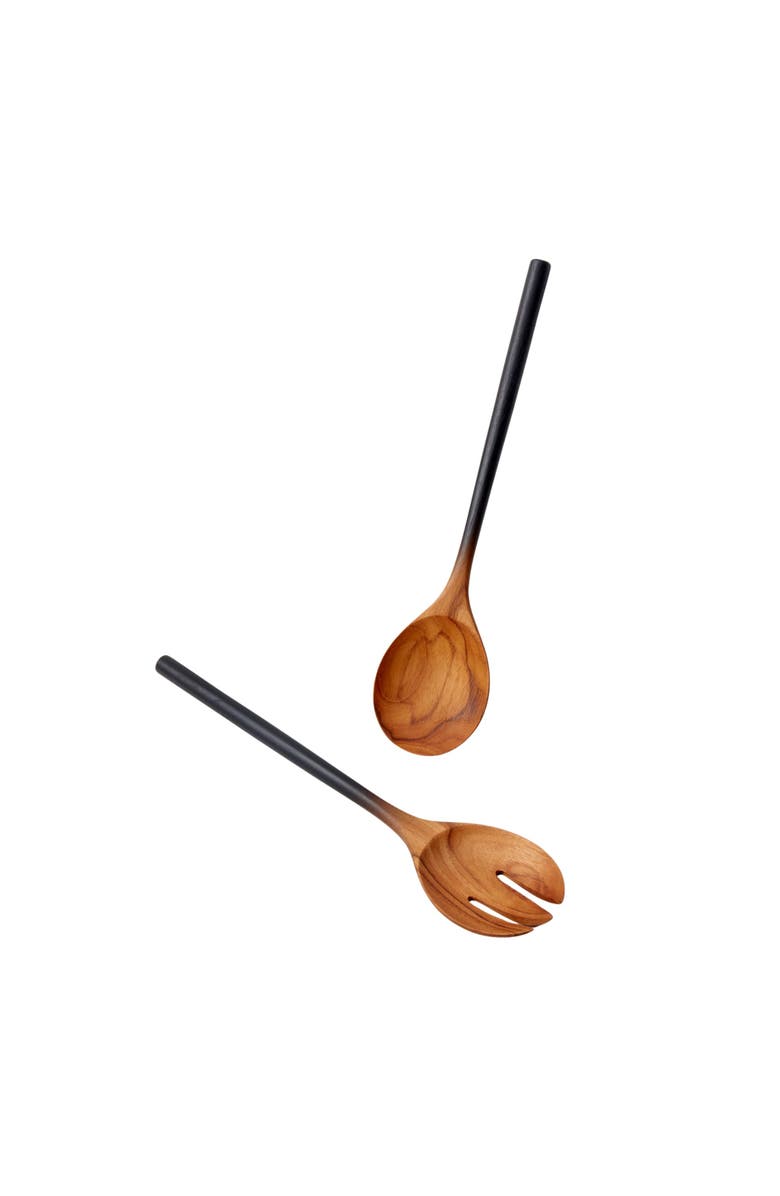 Be Home Teak Ombre Serving Set, Main, color, Teak