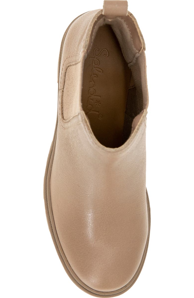 Splendid Marion Block Heel Chelsea Boot, Alternate, color, Warm Sand