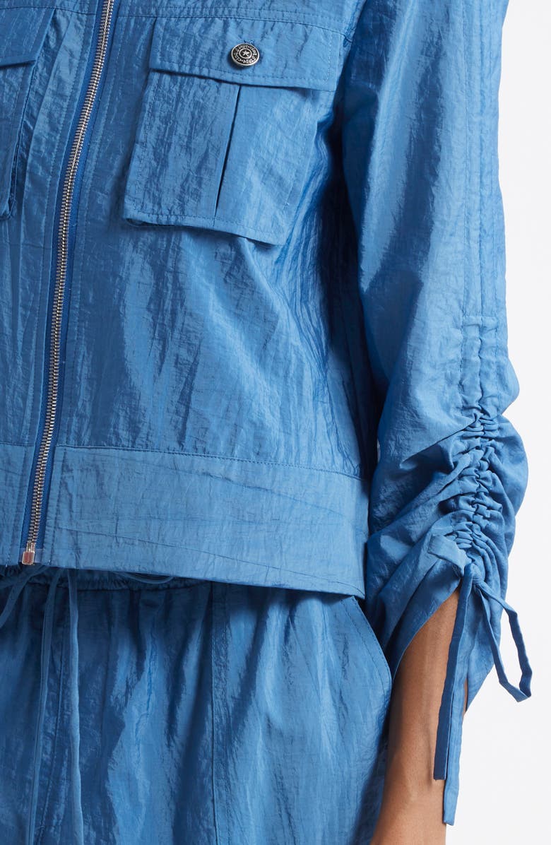 Cinq à Sept Dale Nylon Jacket, Alternate, color, Blue Corn