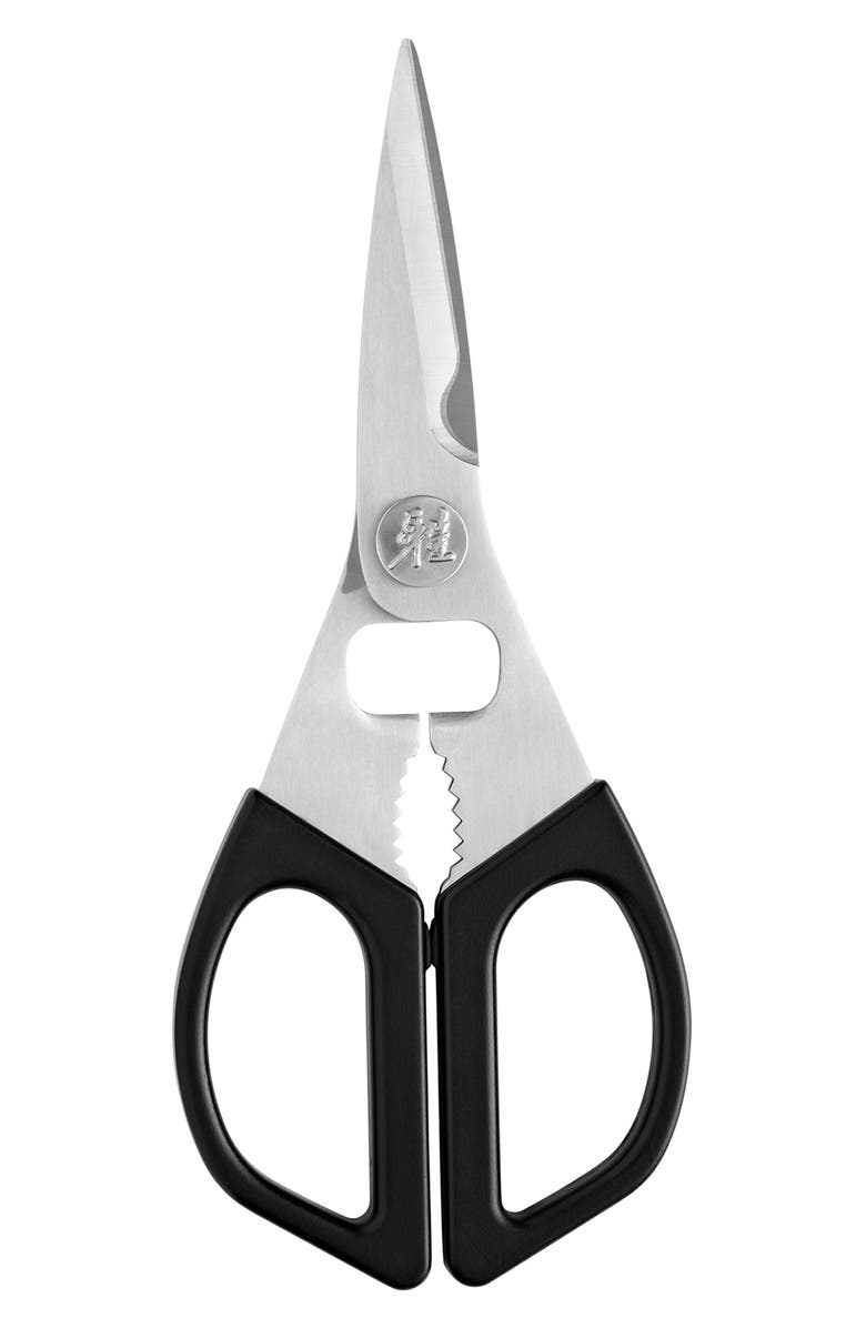 MIYABI Kitchen Shears, Main, color, Matte Black