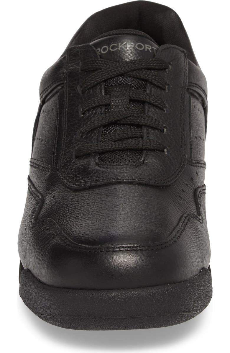 Rockport M7100 Prowalker Sneaker, Alternate, color, Black Leather