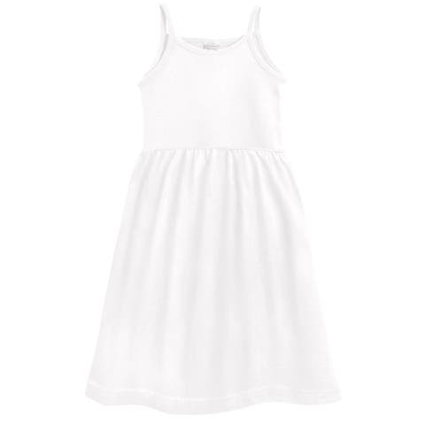 Girls Soft Organic Cotton Empire Camisole Sundress (Toddler, Little Kid & Big Kid)